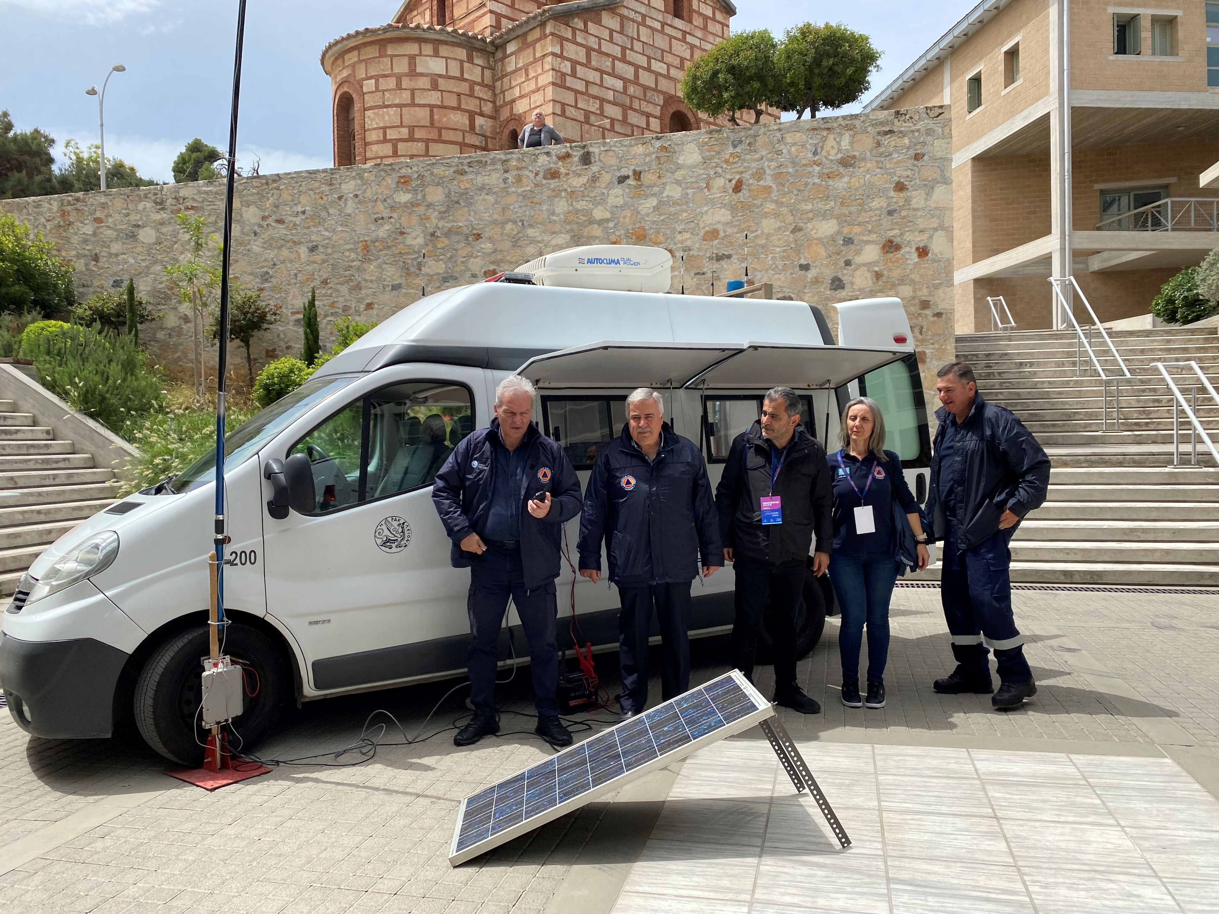 Στην άσκηση «Μίνωας 2024» στο ΠΣΚΗ ο Δήμαρχος Ηρακλείου - Δείτε φωτογραφίες