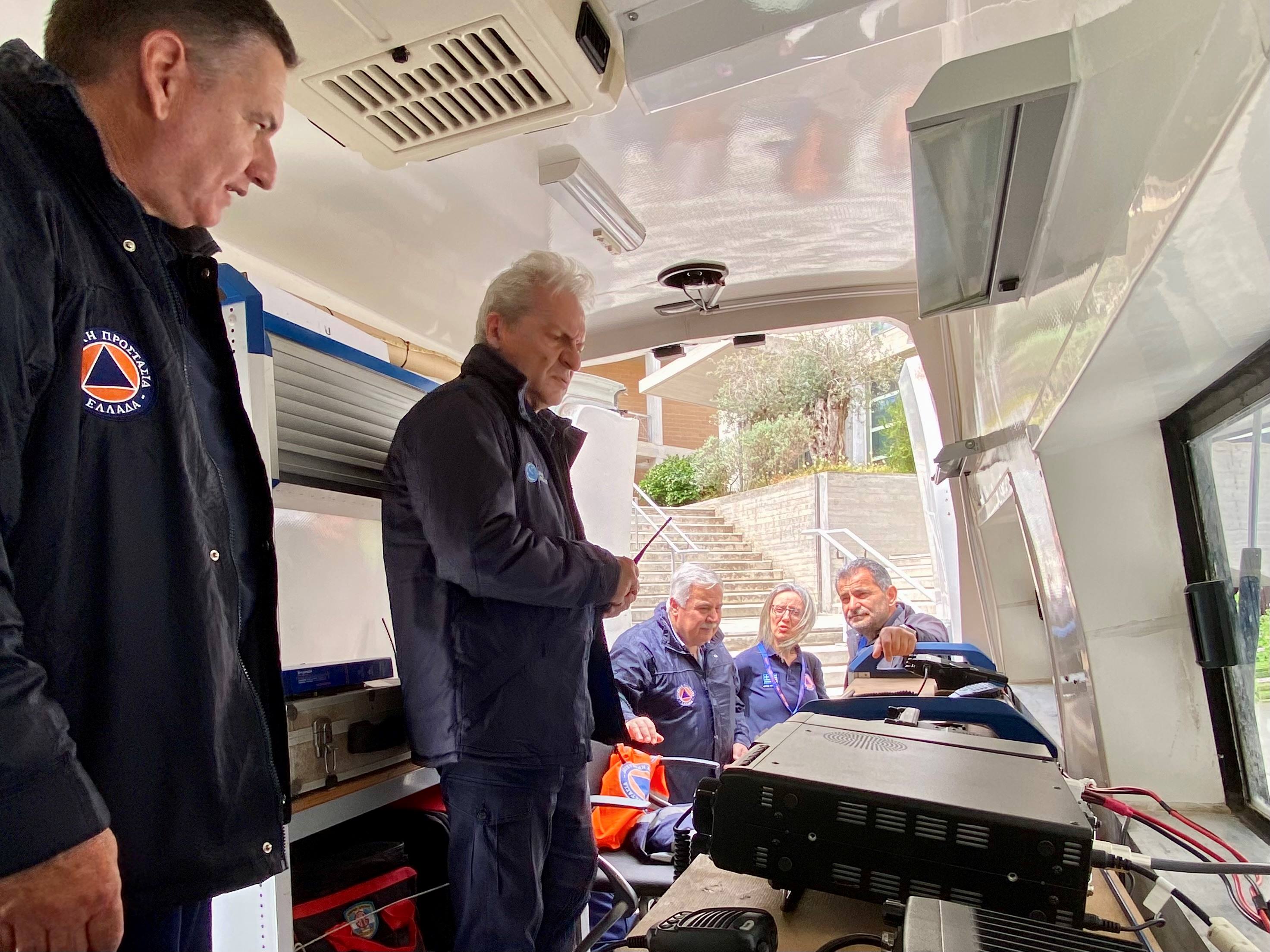 Στην άσκηση «Μίνωας 2024» στο ΠΣΚΗ ο Δήμαρχος Ηρακλείου - Δείτε φωτογραφίες