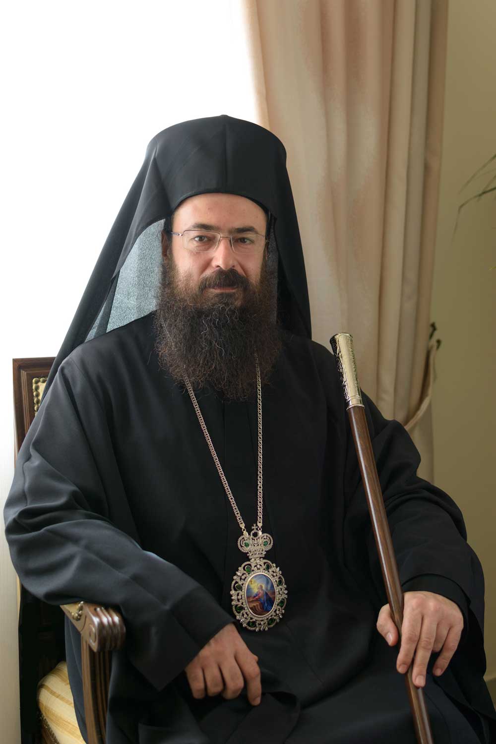 Ο Μητροπολίτης Πέτρας καί Χερρονήσου κ. Γεράσιμος