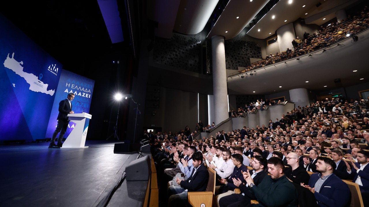 πσκη ομιλία μητσοτάκης ηρακλειο