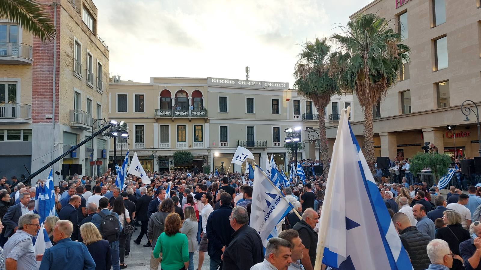 Ομιλία Κ. Μητσοτάκη Ηράκλειο