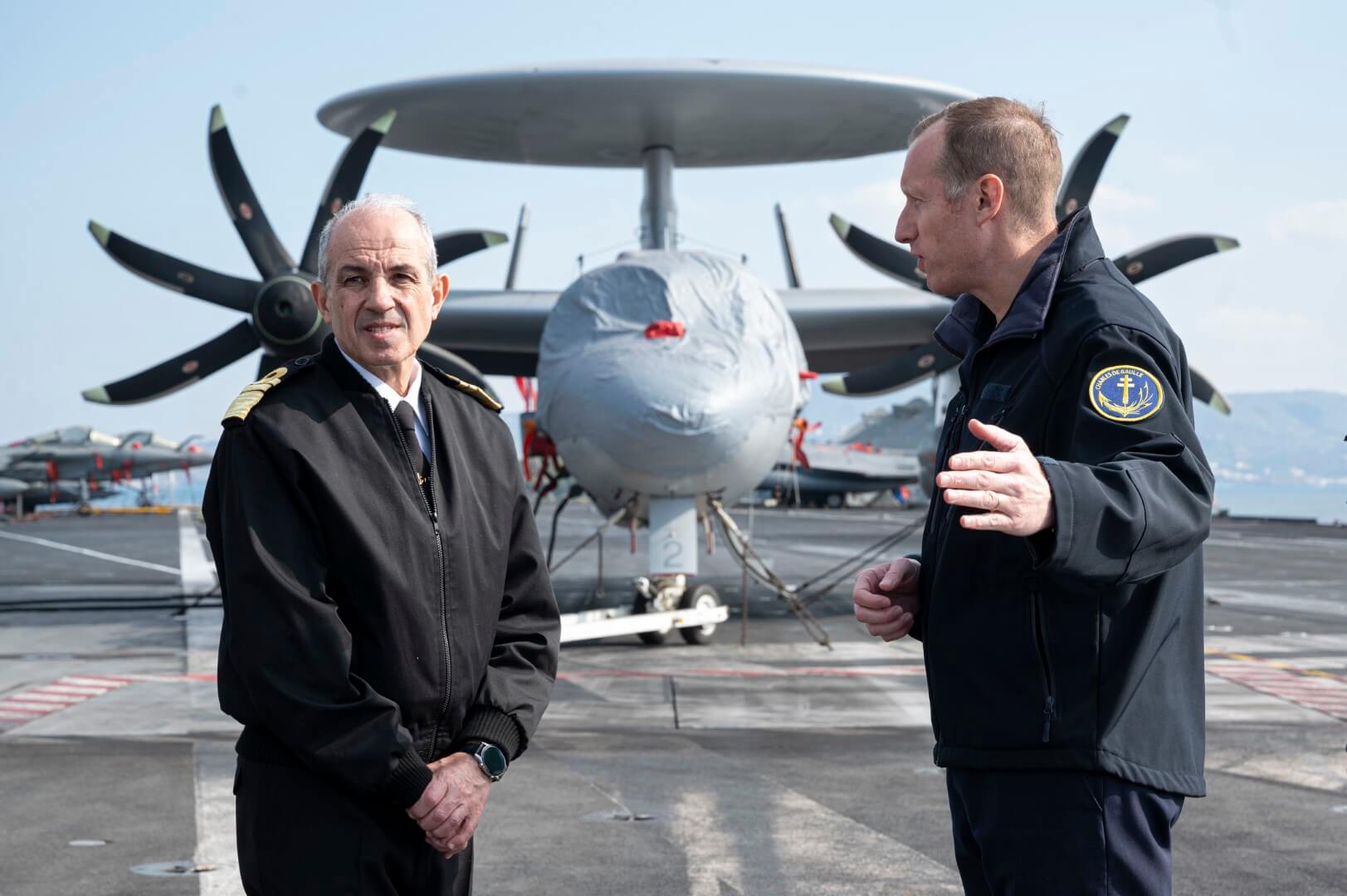 Αεροπλανοφόρο Ντε Γκωλ Ηγεσία πολεμικού ναυτικού