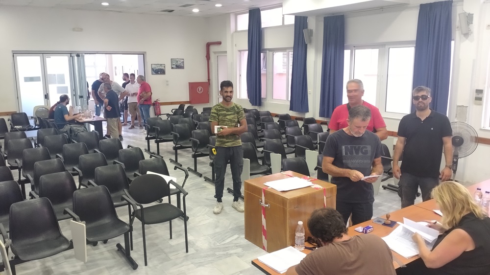 Οικοδόμοι Ρέθυμνο εκλογές