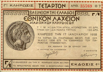 Η ιστορία των τυχερών παιγνιδιών και των λαχείων…