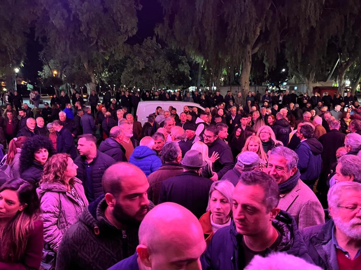 Ομιλία Ανδρουλάκη Αστόρια κόσμος