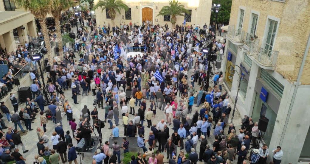 Ομιλία Κ. Μητσοτάκη Ηράκλειο