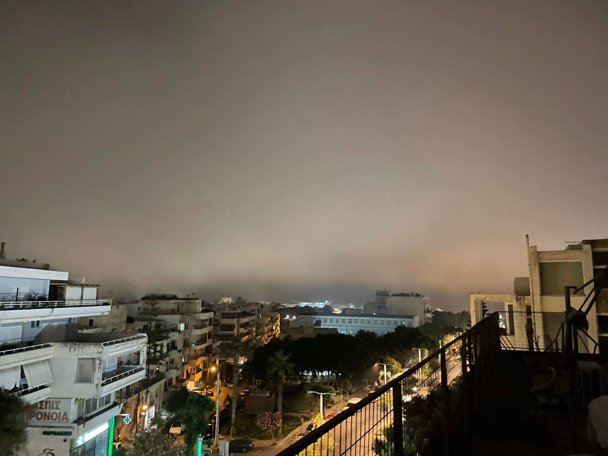 ομίχλη, ηράκλειο