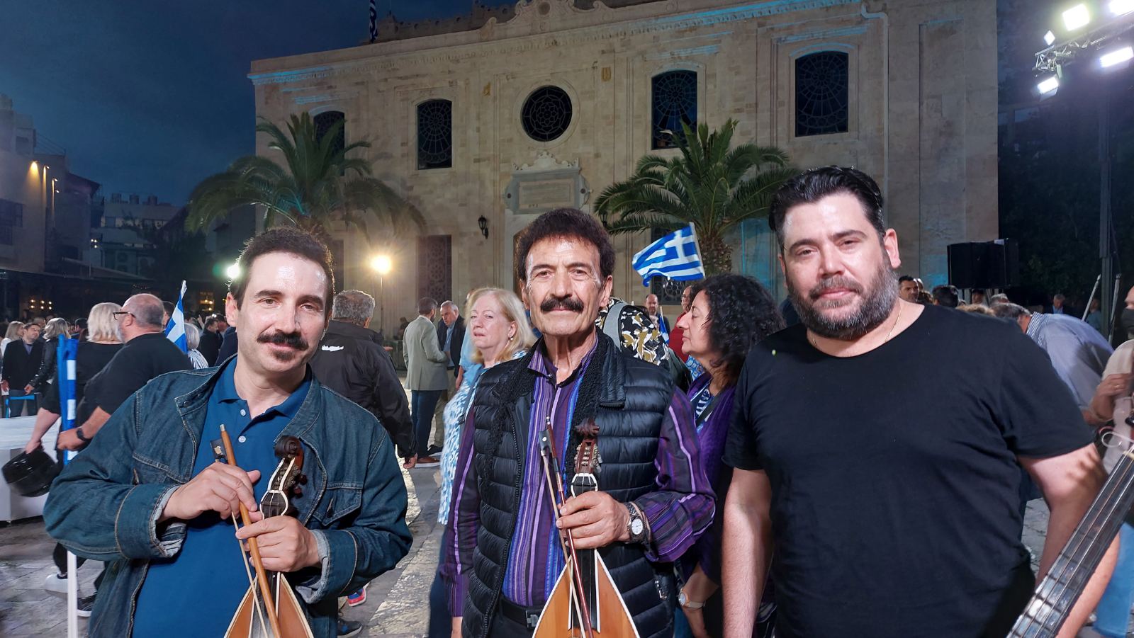 Νίκος Σταυρακάκης, Μανος Σταυρακάκης και Δημήτρης Συγλέτος 