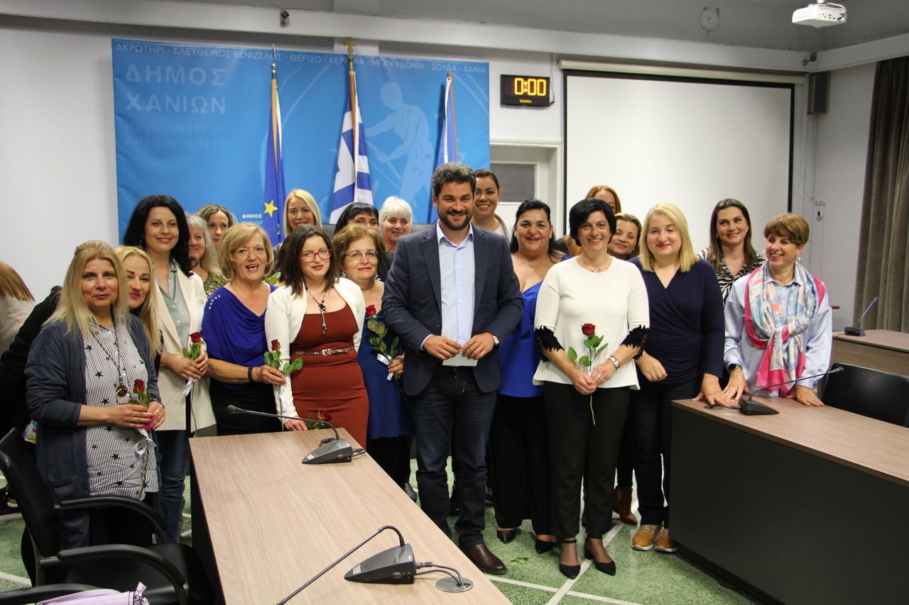 Ορκωμοσία Βοήθεια στο Σπίτι Χανιά μόνιμοι υπάλληλοι