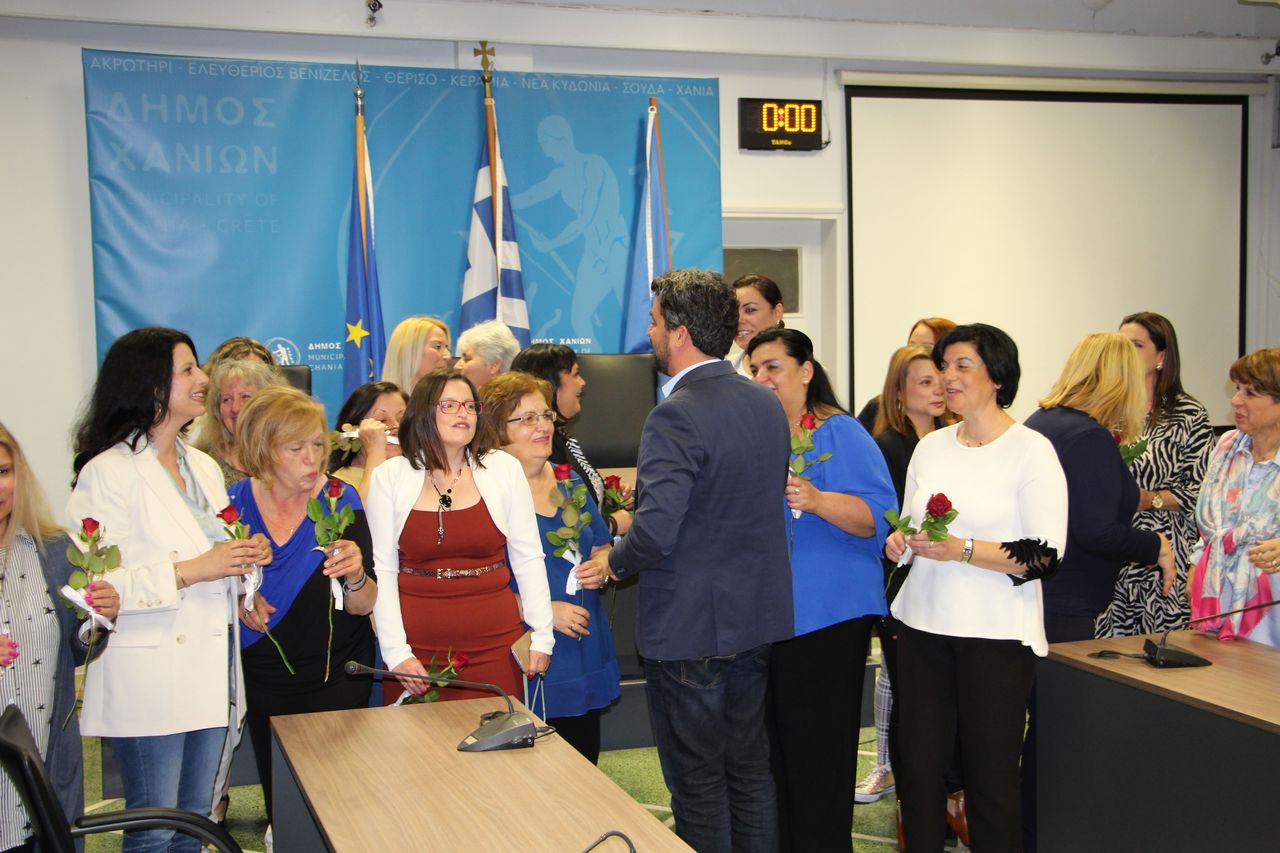 Ορκωμοσία Βοήθεια στο Σπίτι Χανιά μόνιμοι υπάλληλοι