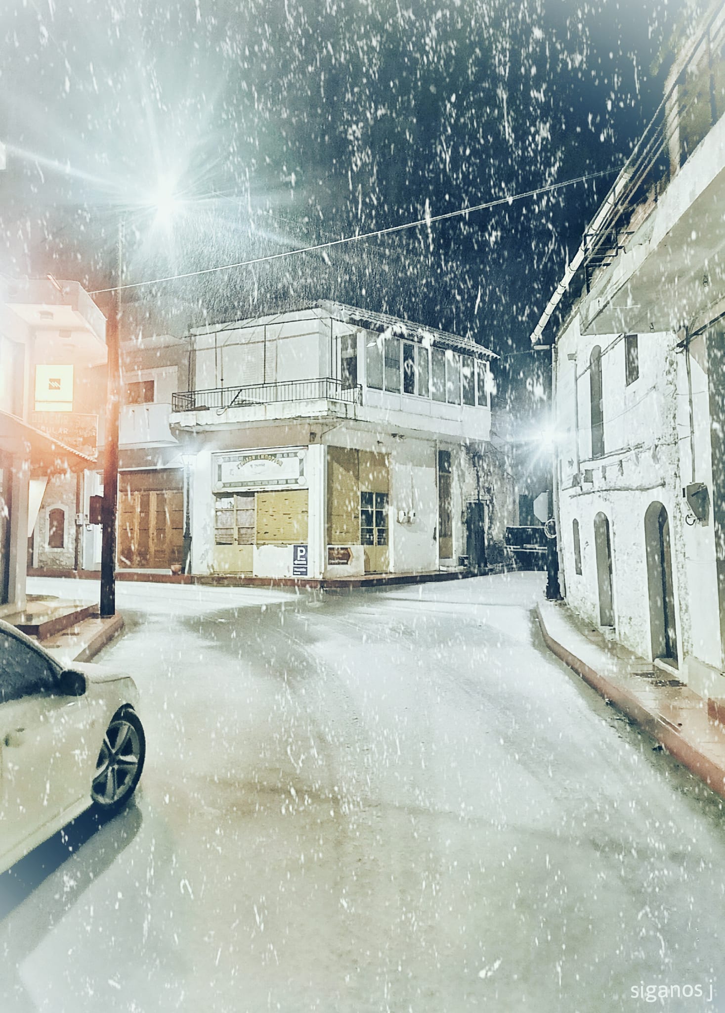 Οροπέδιο Λασιθίου χιόνια