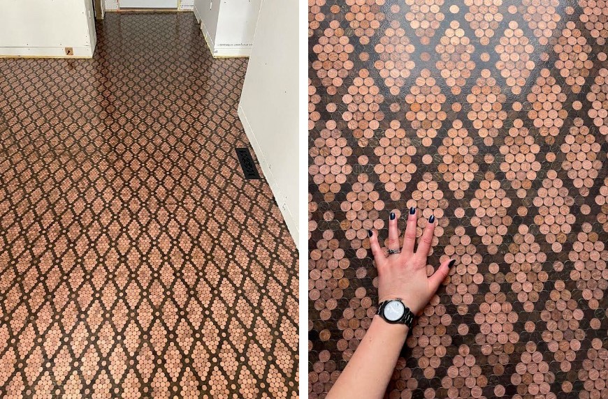 Η Σάρα και ο Τζάστιν Ίλσε ολοκλήρωσαν την κατασκευή ενός ορόφου για την είσοδο του σπιτιού από 65.507 λεπτά