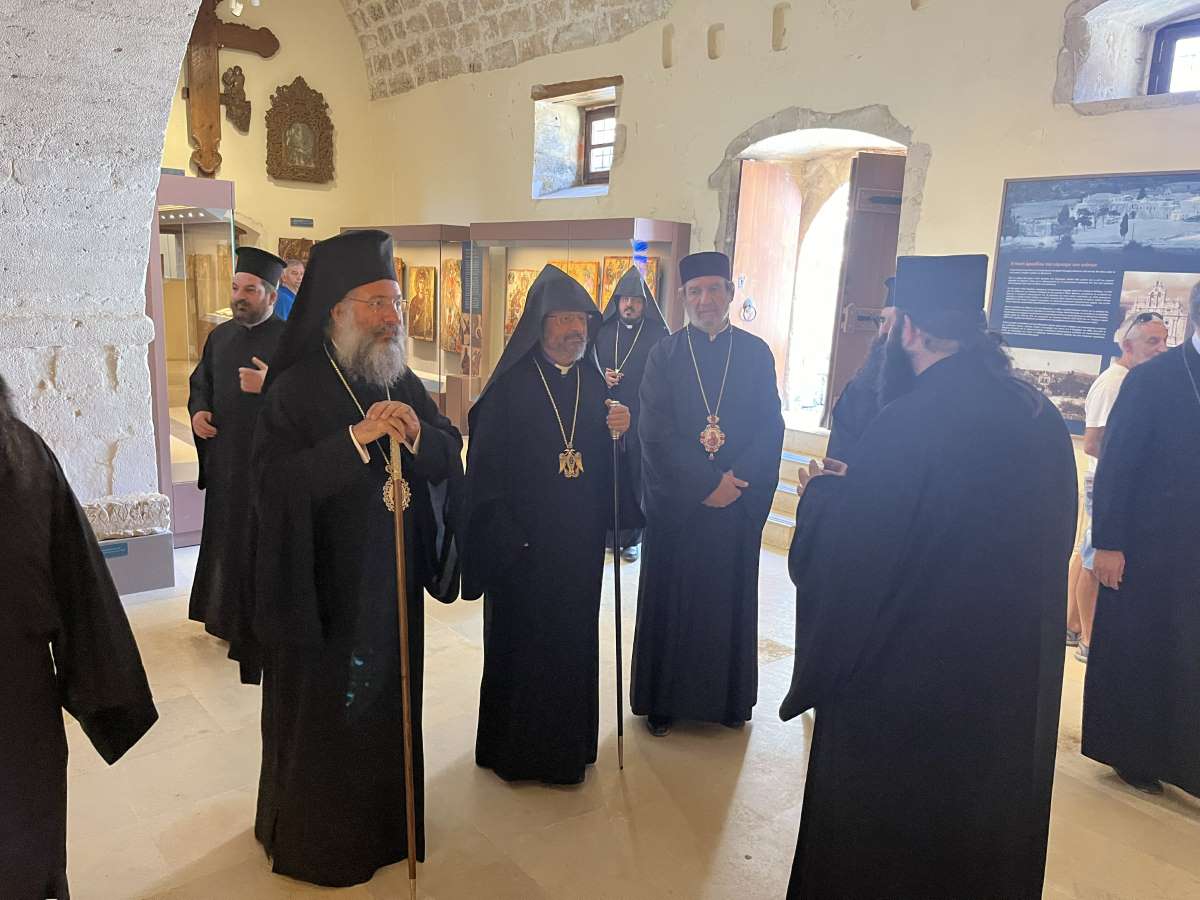 Στην Ι.Μ. Αρκαδίου ο Πατριάρχης Αρμενίων Κωνσταντινουπόλεως - Φωτογραφίες