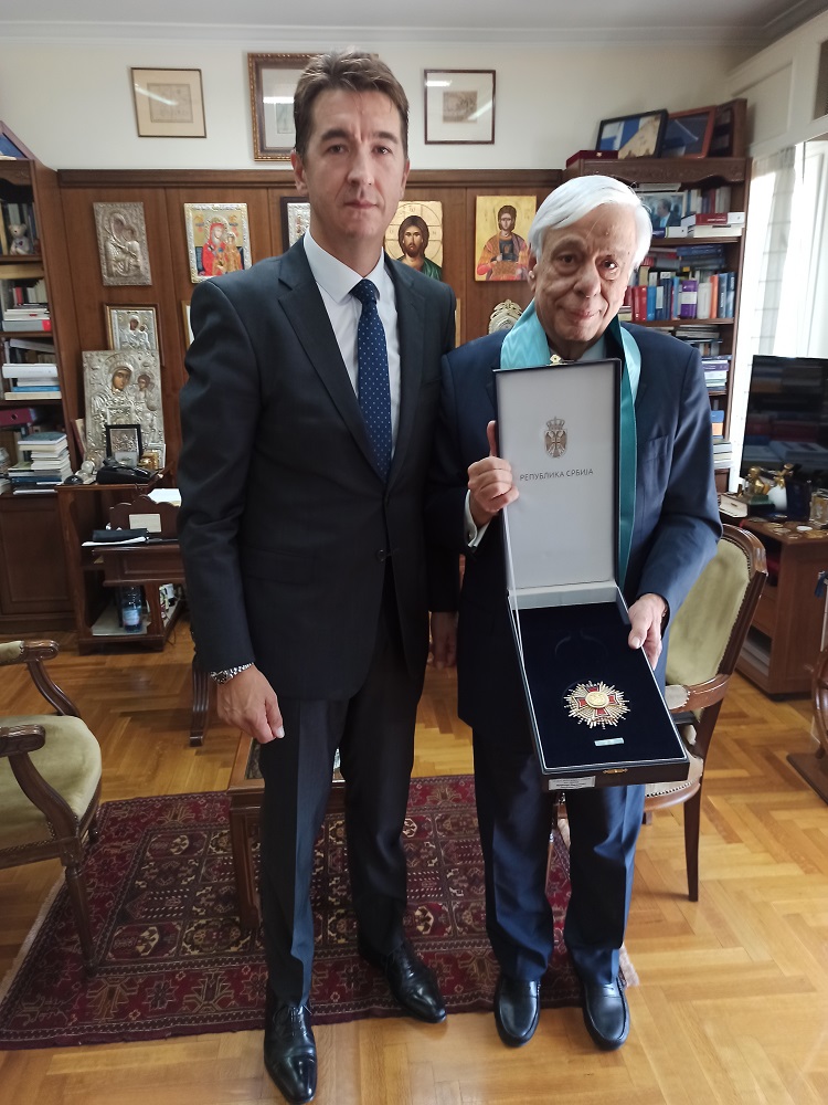 Παυλόπουλος παράσημο