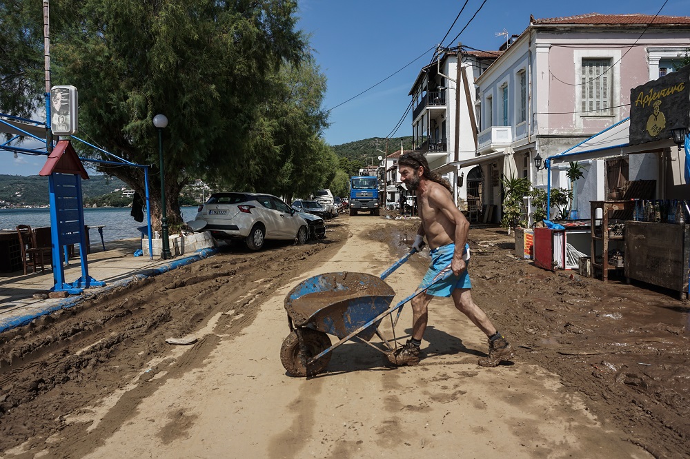 Πήλιο πλημμύρες