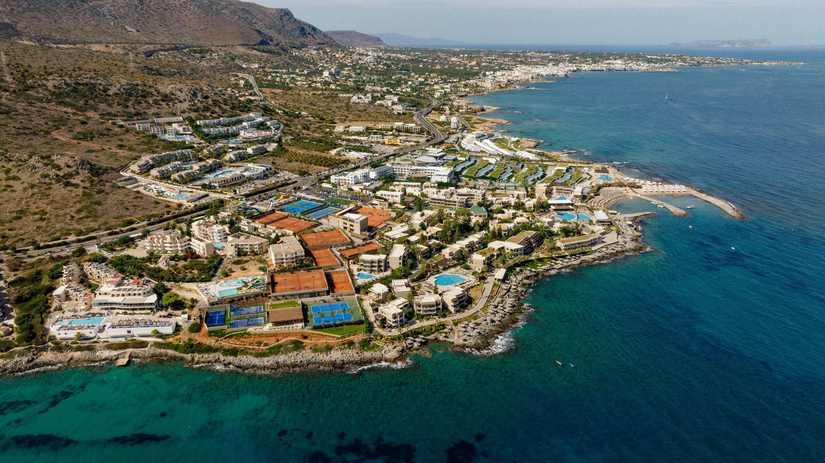  Πανοραμική λήψη του Nana Tennis & Sports Club