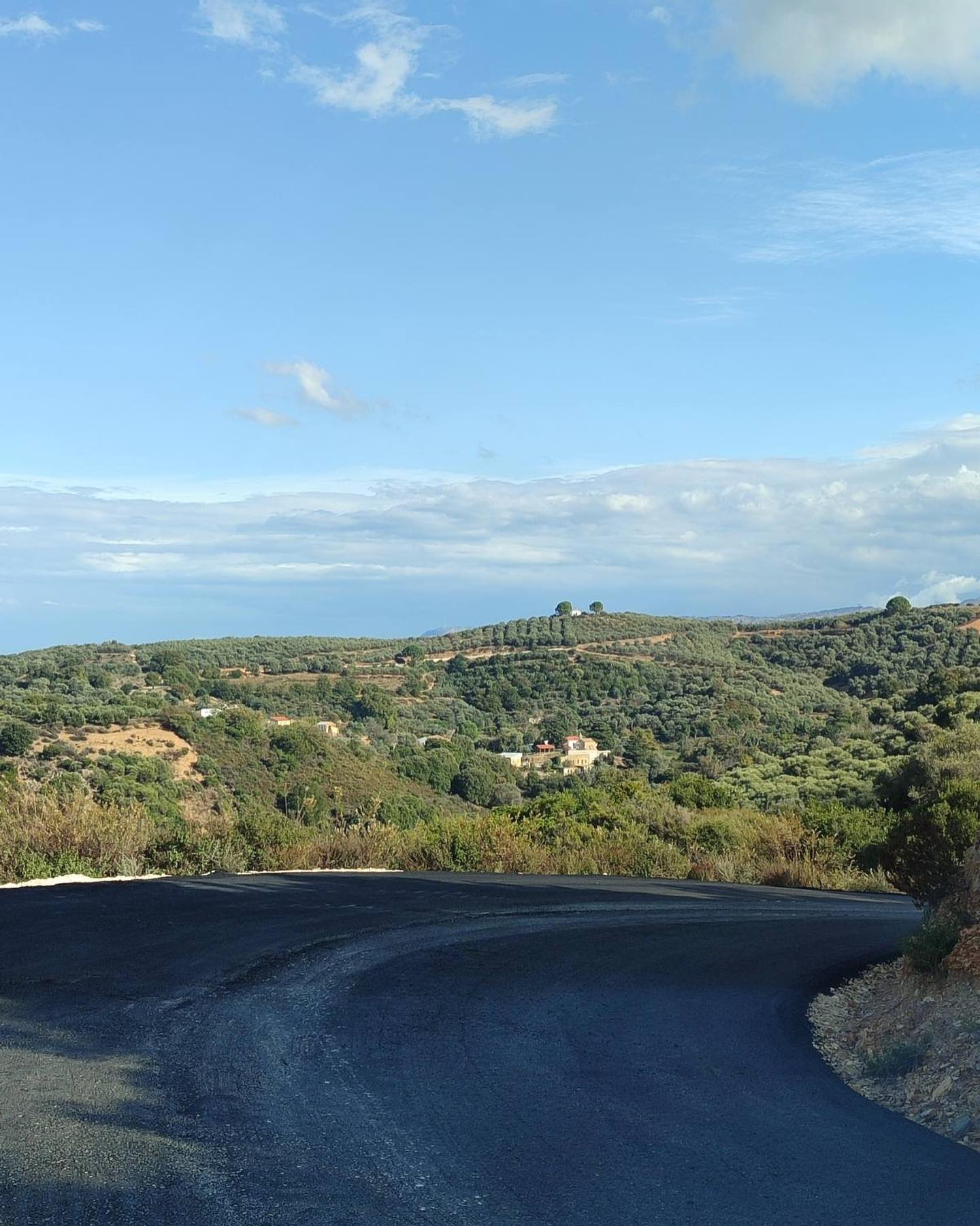 Δρόμος Ντερέ ασφαλτόστρωση