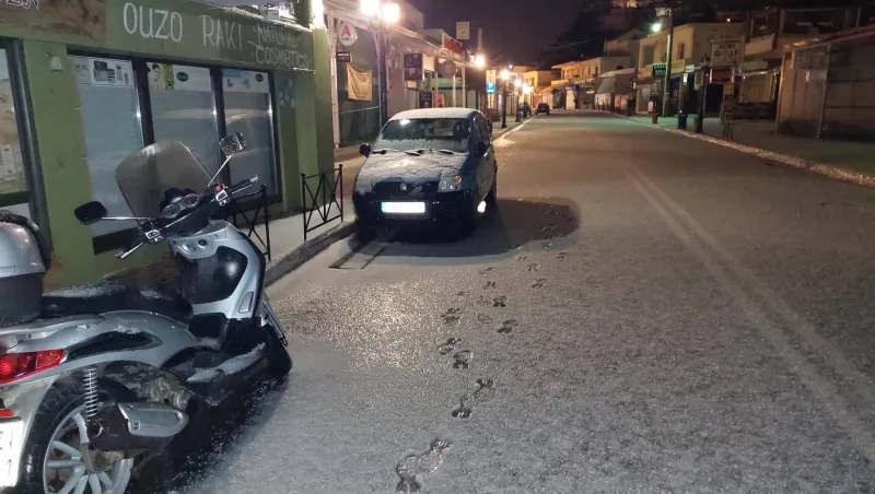 Χιόνι Πλατανιάς