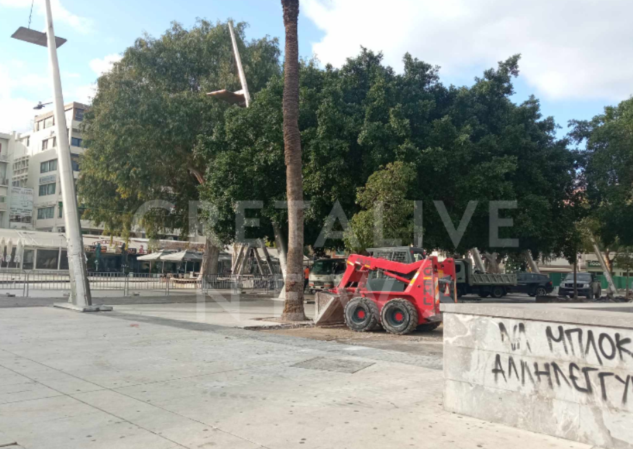 Πλατεία ελευθερίας έργα