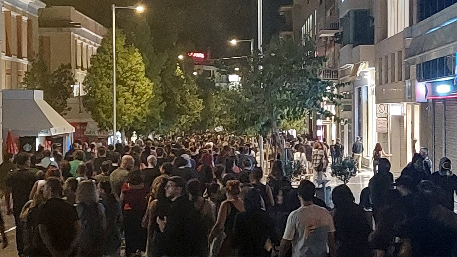 Πορεία Δικαιοσύνης Αντιεξουσιαστές Ηράκλειο Εκλογές 2023