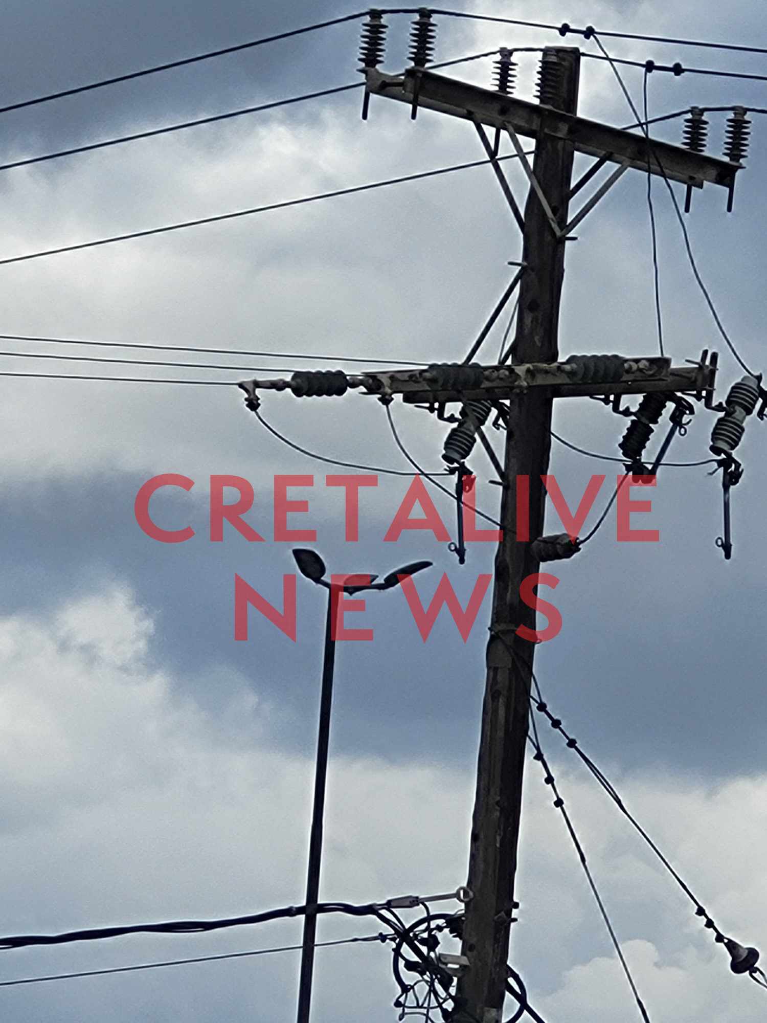 λίντο έκρηξη φωτιά πυλώνας δεη ηράκλειο