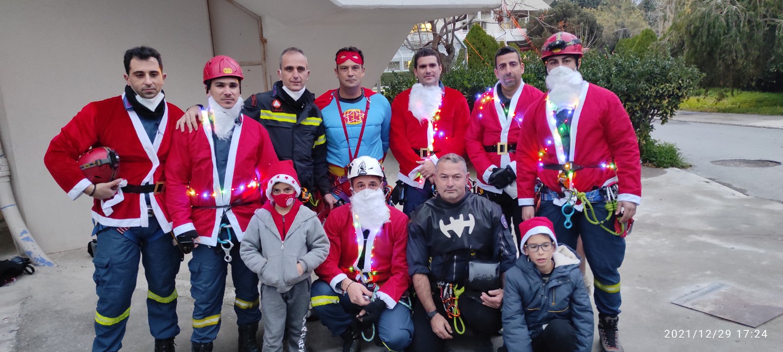 πυροσβέστες νοσοκομείο