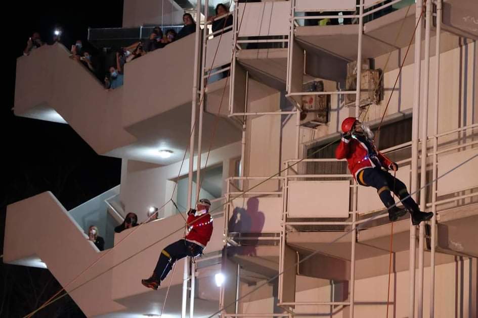 πυροσβέστες νοσοκομείο