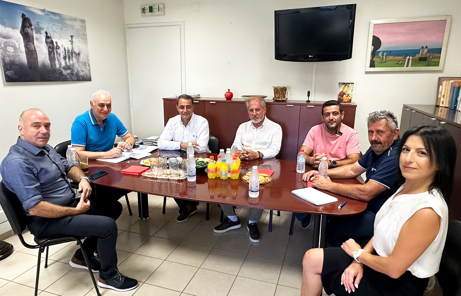 Περιοδεία Μ. Σενετάκη στη Βιάννο