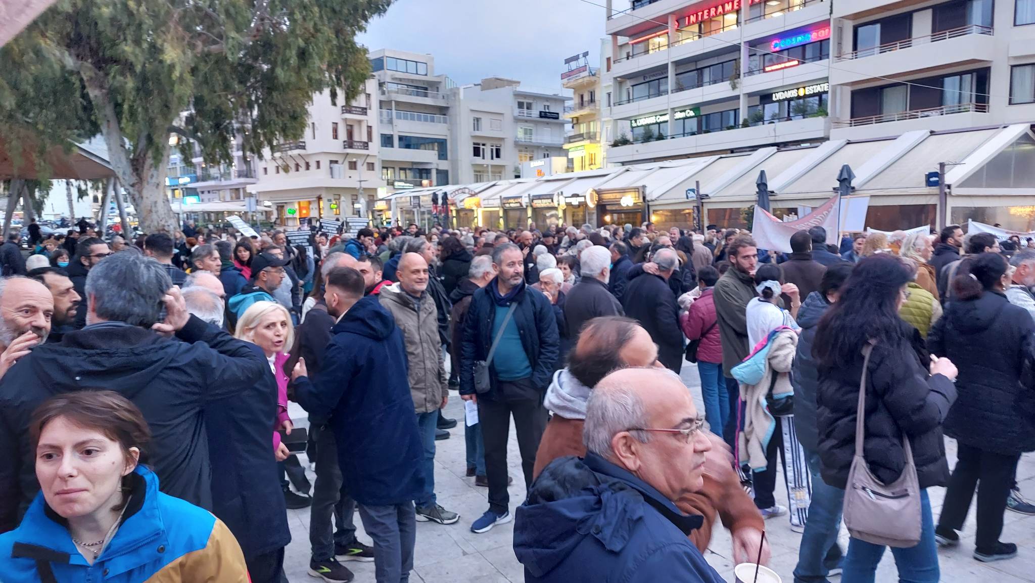 Συλλαλητήριο για την υγεία στο Ηράκλειο 22/2