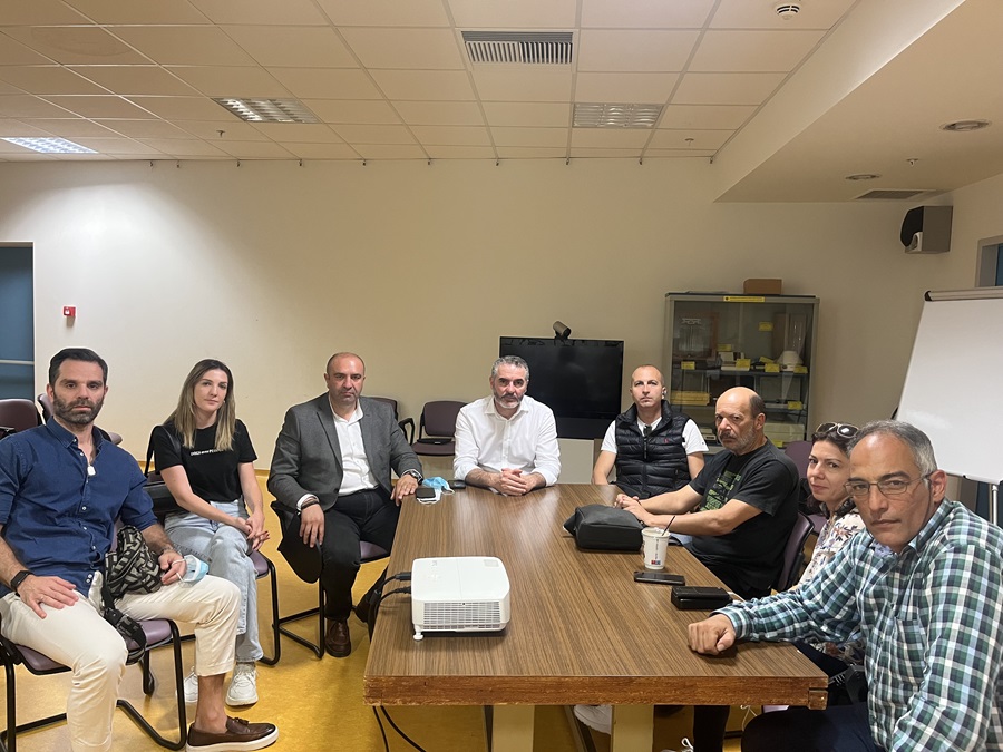 Χνάρης: «Η στελέχωση του Γενικού Νοσοκομείου Ρεθύμνου είναι άμεση προτεραιότητα μας»