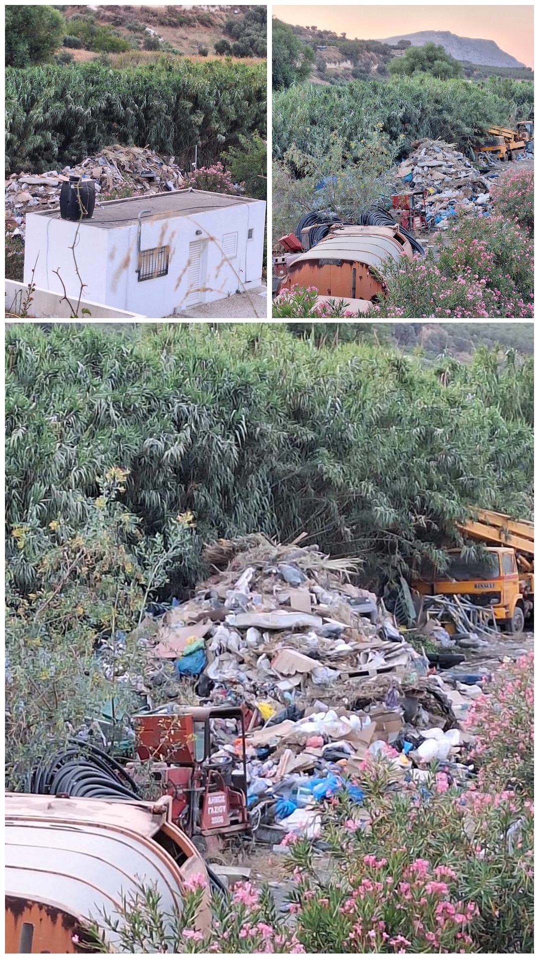 Αμαξοστάσιο Δήμος Μαλεβιζίου Ηράκλειο