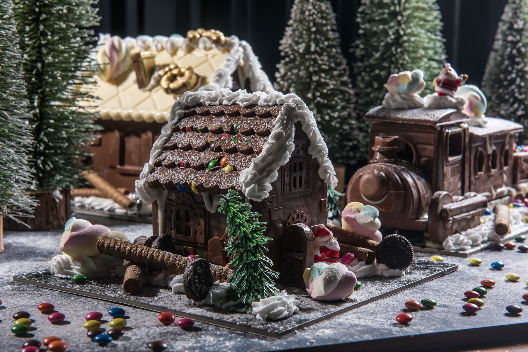 Σοκολατένια σπιτάκια