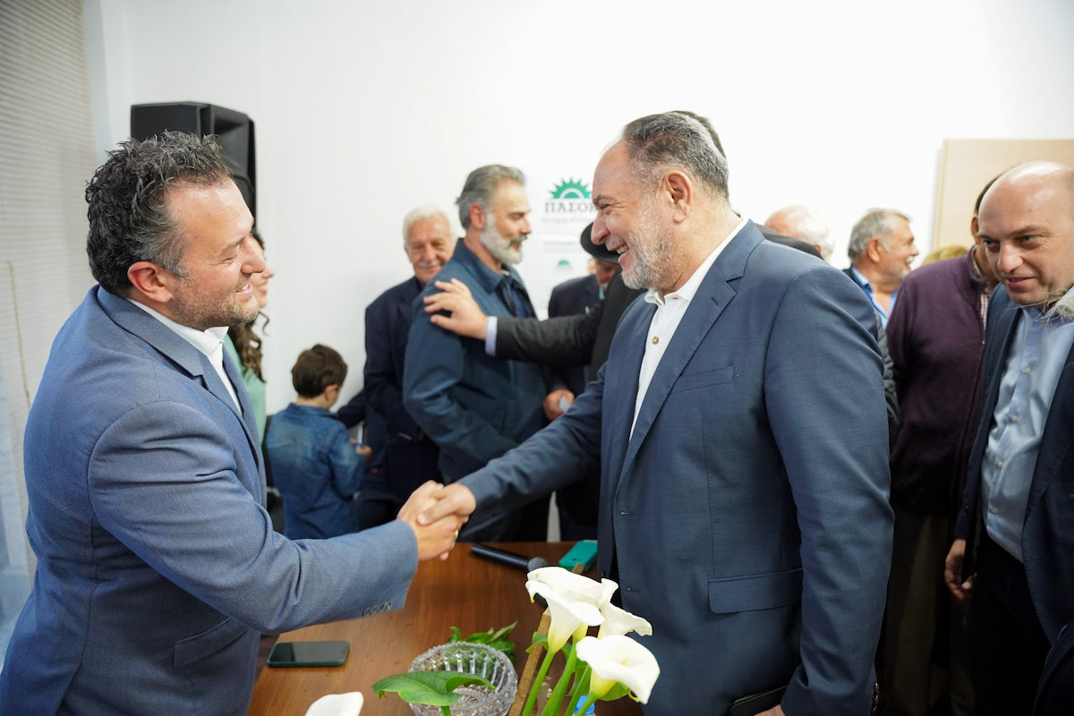 Χρήστος Στρατάκης εγκαίνια