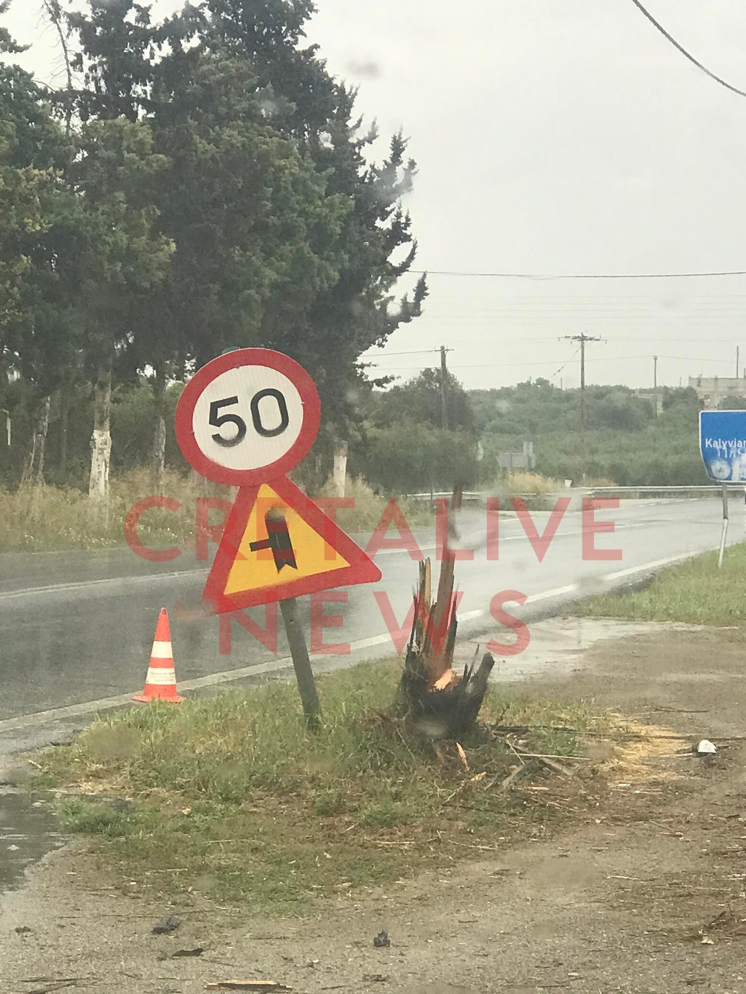στύλος μοίρες θανατηφόρο τροχαίο ηράκλειο