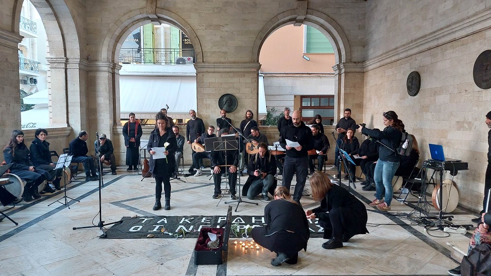 Τέμπη εκδήλωση Λότζια