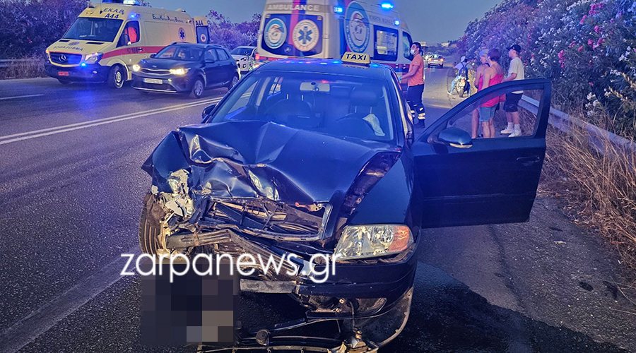 Χανιά: Σοβαρό τροχαίο στο ΒΟΑΚ - Στο νοσοκομείο μια γυναίκα και ένα παιδί