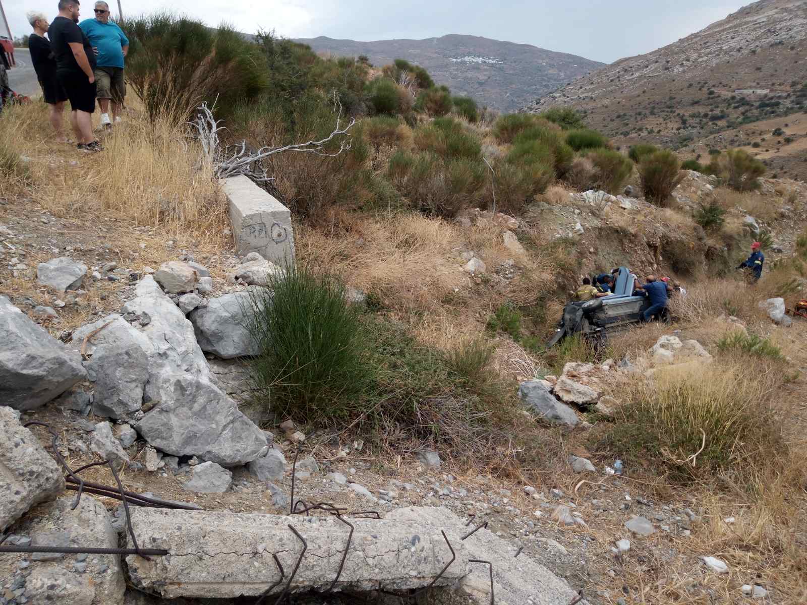 τροχαίο ακούμια