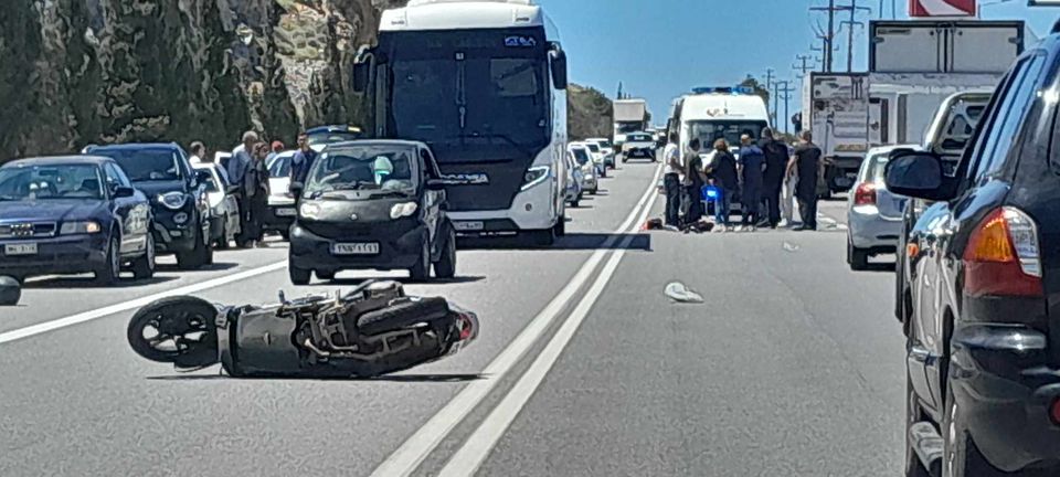 τροχαίο χερσόνησος Καμινάκι Λασίθι Τροχαίο