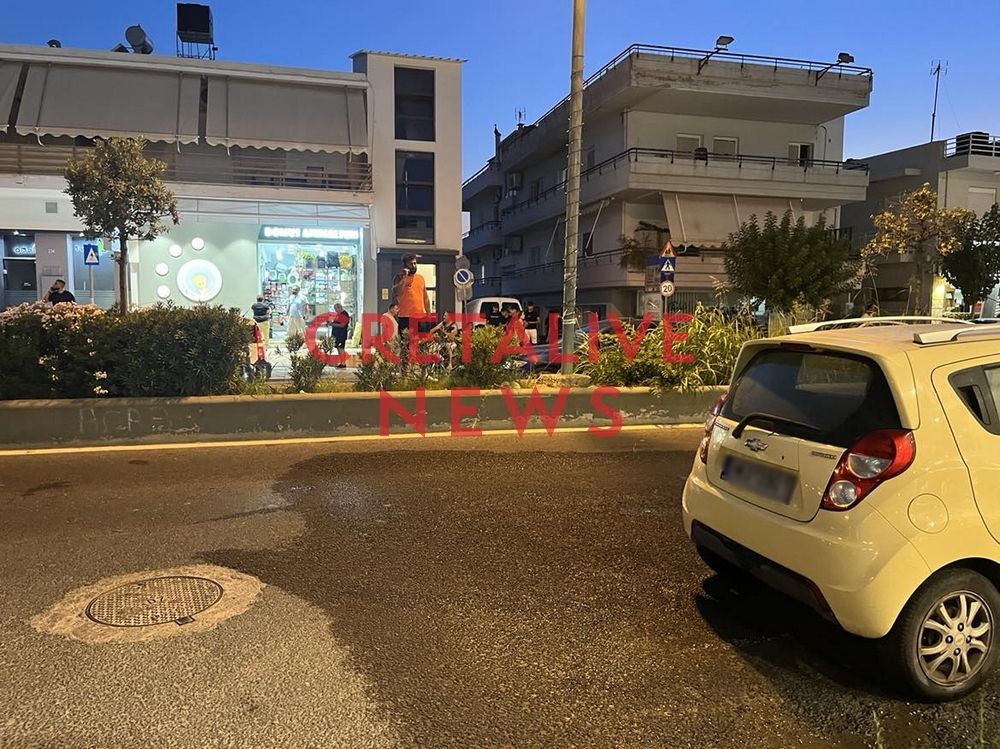 Τροχαίο Κνωσού τράκτορας