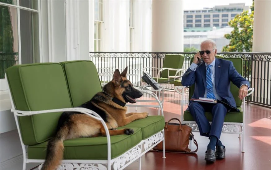 Ο Τζο Μπάιντεν στην καραντίνα του