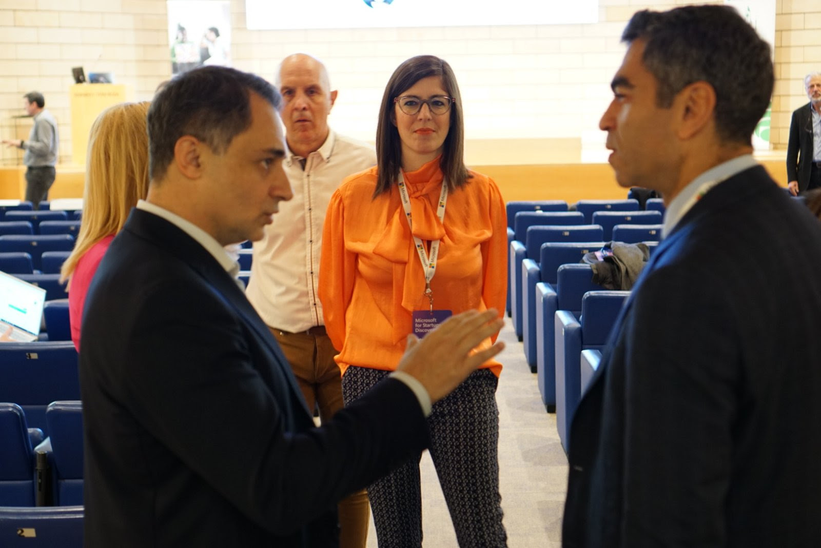 Σενετάκης Microsoft startups