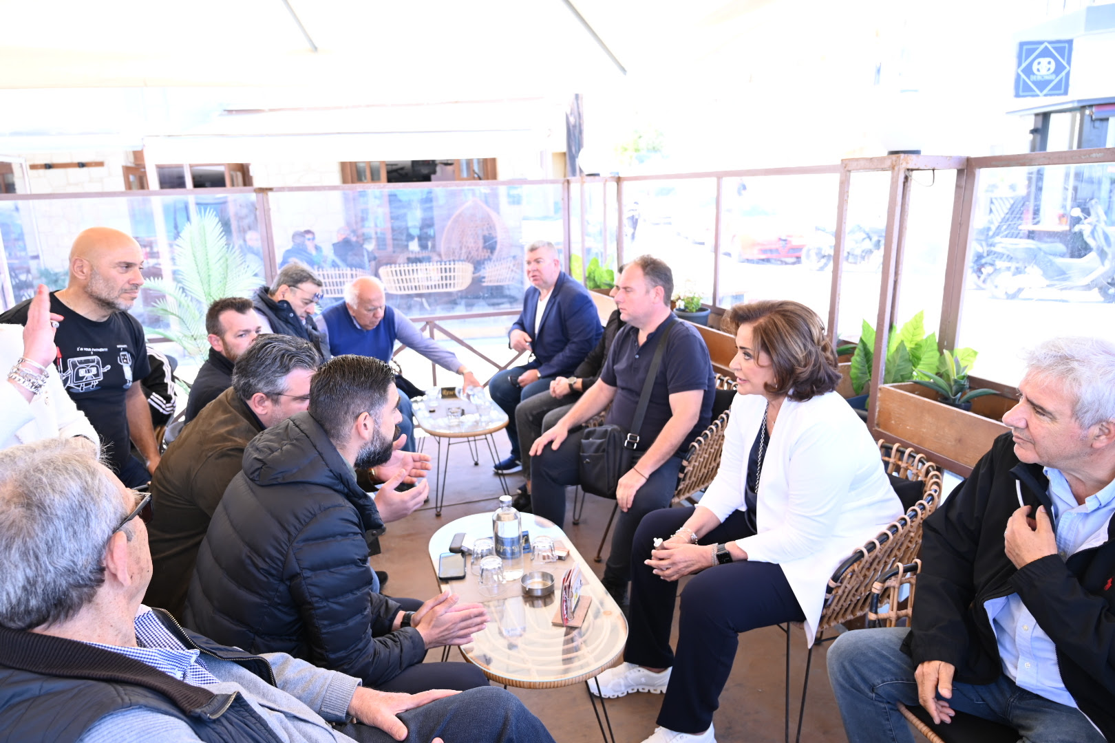 Ντόρα Μπακογιάννη Χανιά υποψήφια βουλευτής Νέα Δημοκρατία Εκλογές 2023