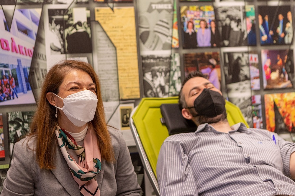 Χαλκιαδάκης αιμοδοσία