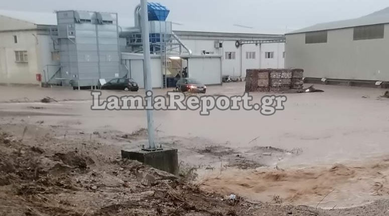 Φθιώτιδα: Χείμαρρος παρέσυρε αυτοκίνητα