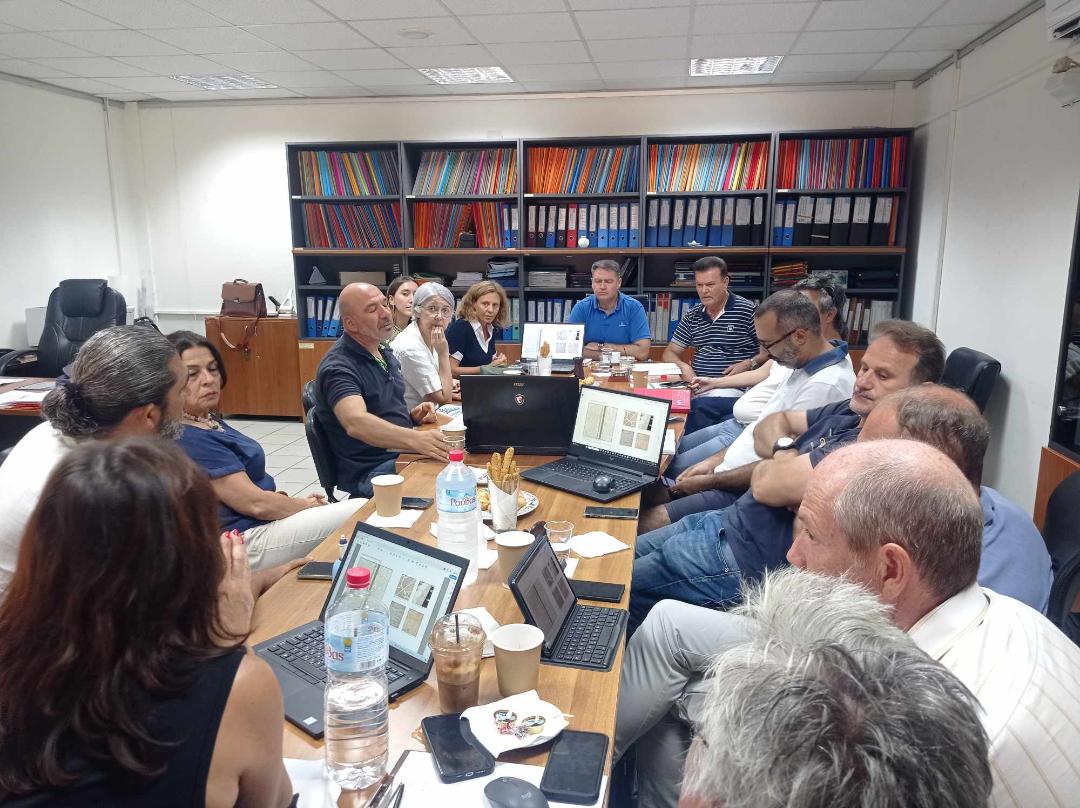 Χερσόνησος σύσκεψη έργα