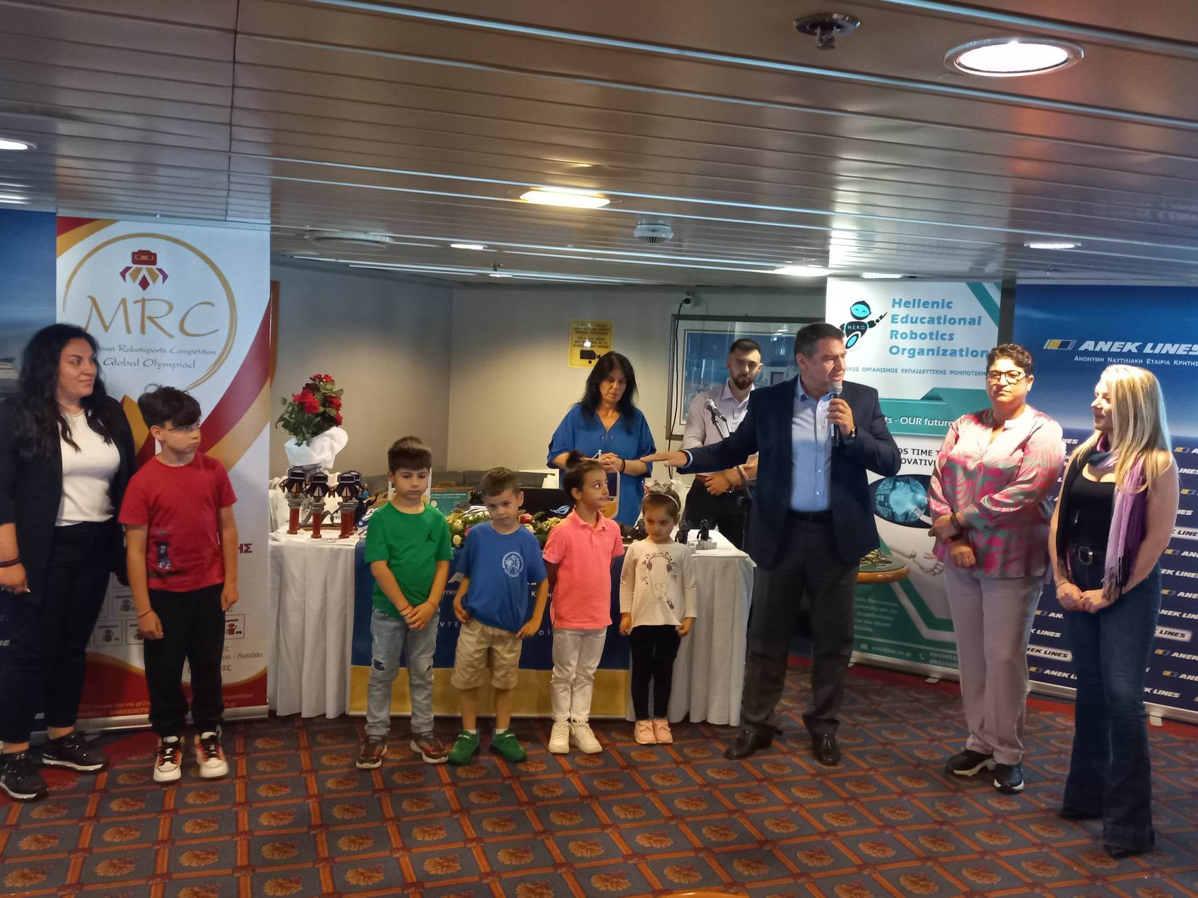 Ολυμπιάδα Ρομποτικής βράβευση