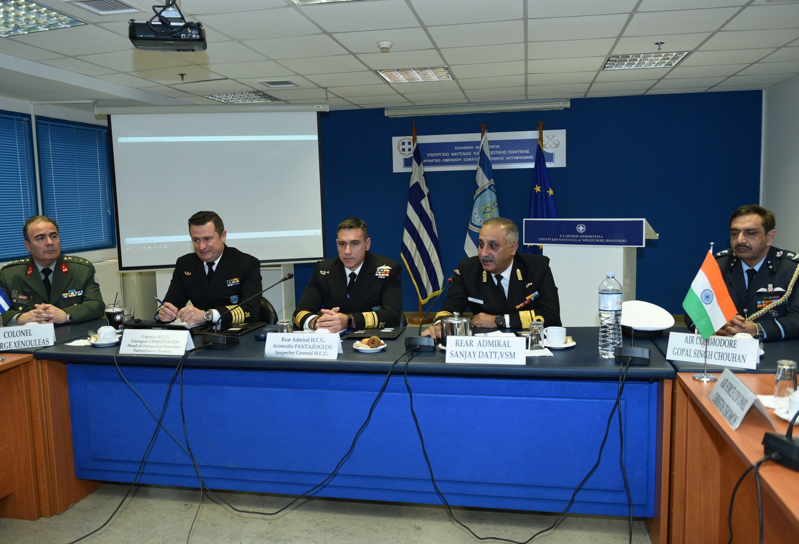 Υπουργείο Ναυτιλίας αντιπροσωπεία Ινδίας