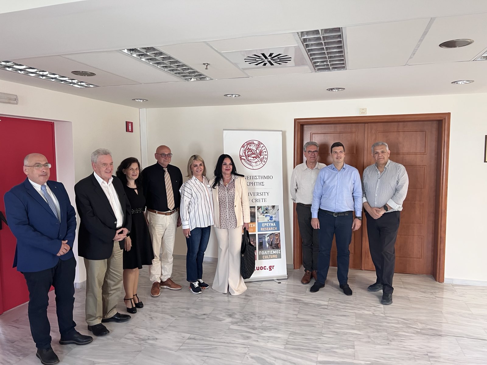 Στο Πανεπιστήμιο Κρήτης η Υφυπουργός Παιδείας, Ζέττα Μακρή