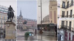 χιόνια στη μαδρίτη