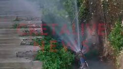 Ηράκλειο: Το νερό "τρέχει" και... χάνεται στην Φορτέτσα